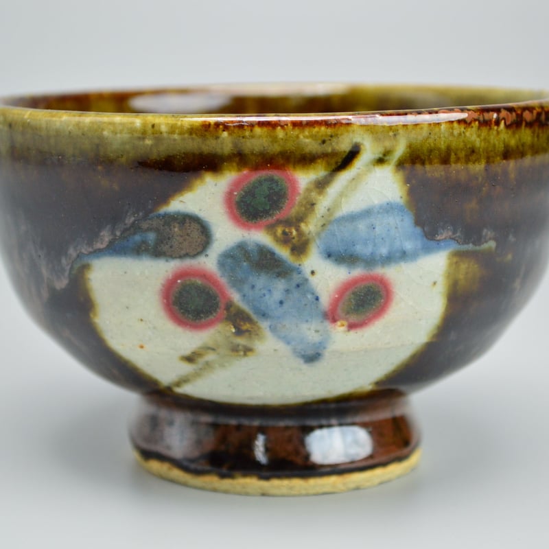 椋木英三 笹文鐡薬碗 | GALLERY 旭