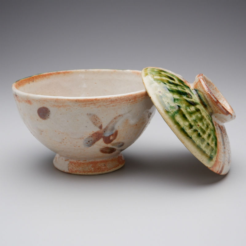 永江港史 織部飯茶碗 | GALLERY 旭