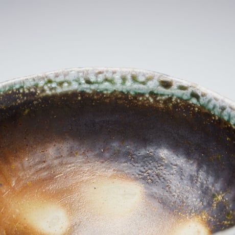 佐久知炎仙　秘色南蛮茶碗