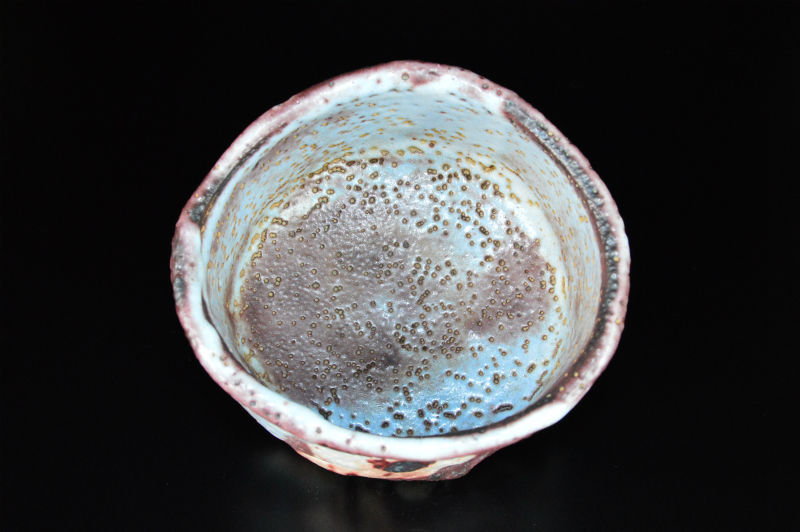 加藤重高 】重高作 斑釉茶碗 茶碗 茶道具 加藤重高 】重高作 斑