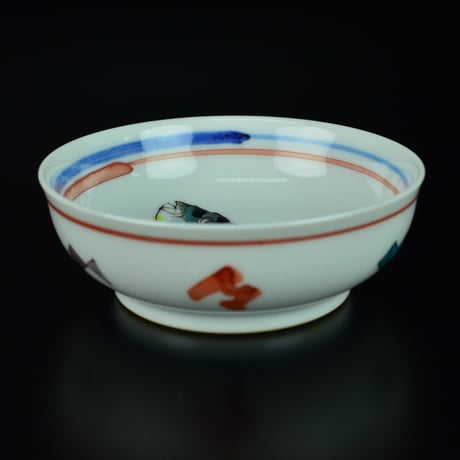 武腰潤　魚色々酒盃　六客揃