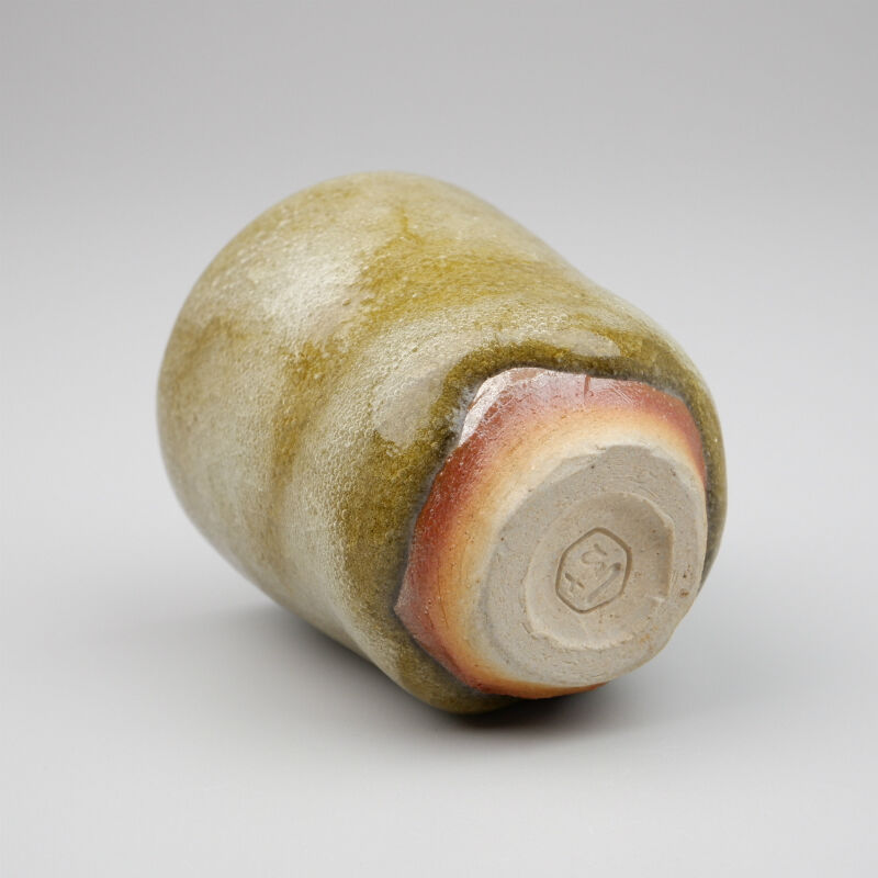 六代 清水六兵衛 黄泑ぐい呑 | GALLERY 旭