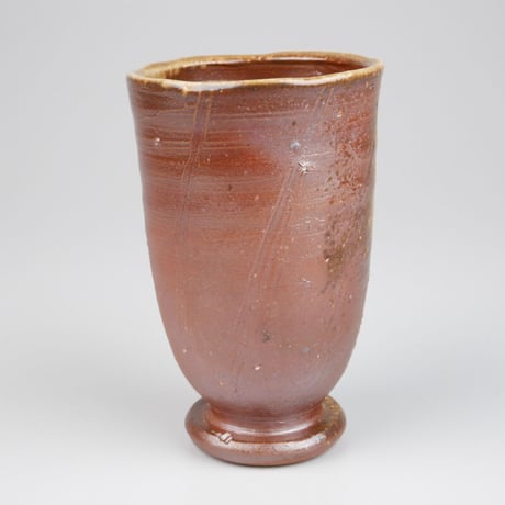 岡田輝　備前麦酒杯