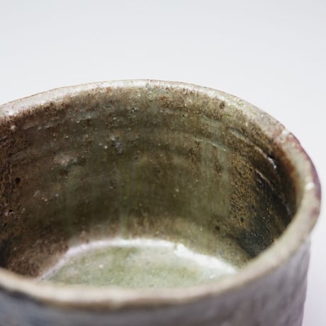 加藤清之　灰釉茶碗