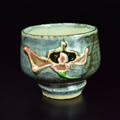 河井寛次郎　呉洲筒描花文碗　　　　　　　　　　　　　　　　　　　　　【お問い合わせ商品】
