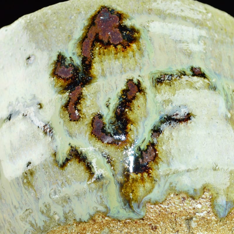 西岡小十 絵斑唐津茶碗 | GALLERY 旭