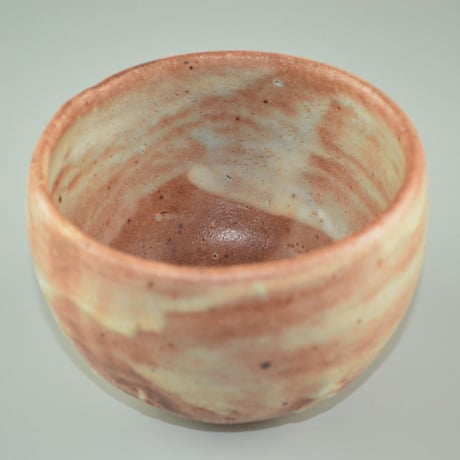 吉田喜彦　志野刷毛目茶碗
