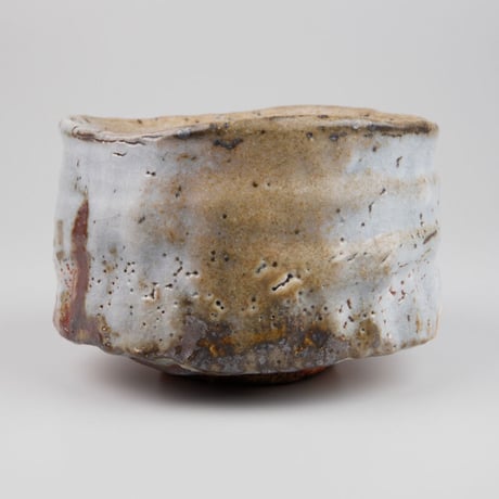 堀一郎　鼡志野茶碗