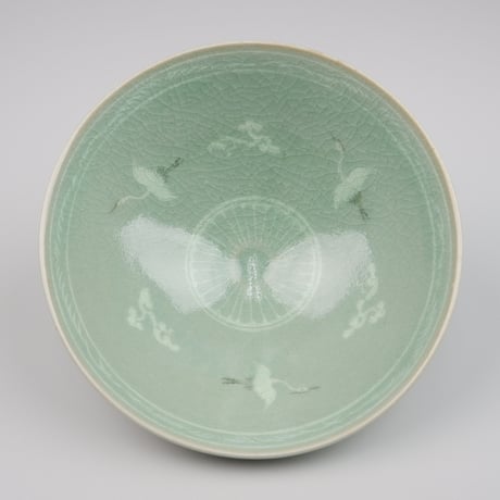 李方子　高麗焼青磁茶碗