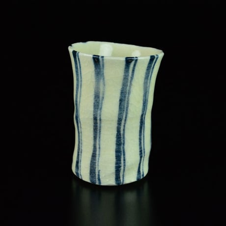 豊場惺也　染付杯