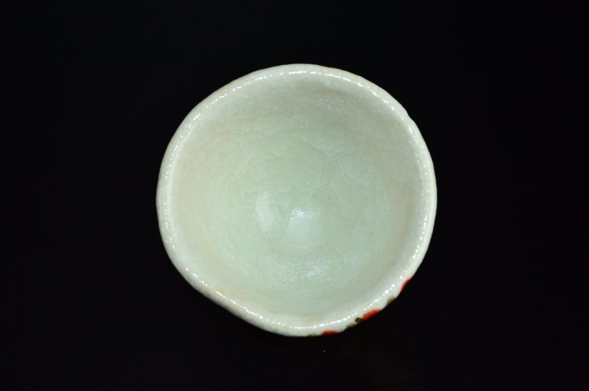 六代 清水六兵衛 古稀彩紅梅ぐい呑 | GALLERY 旭