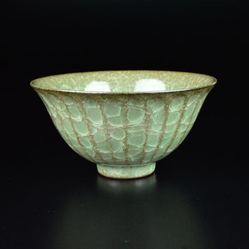 峯岸勢晃 翠青瓷鎬茶碗 | GALLERY 旭 峯岸勢晃 翠青瓷鎬茶碗 | GALLERY 旭