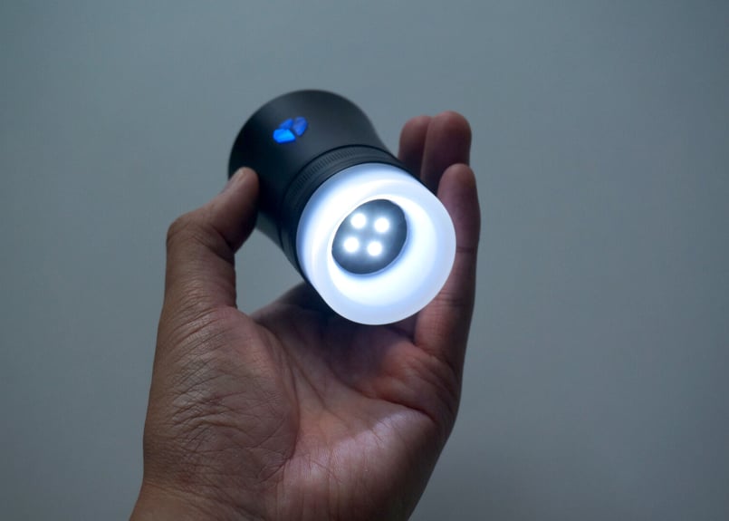 空のボトルに挿すだけでスピーカー・ランプに大変身！【 Bluetooth