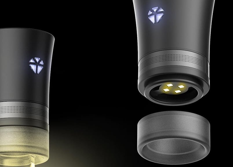 空のボトルに挿すだけでスピーカー・ランプに大変身！【 Bluetooth