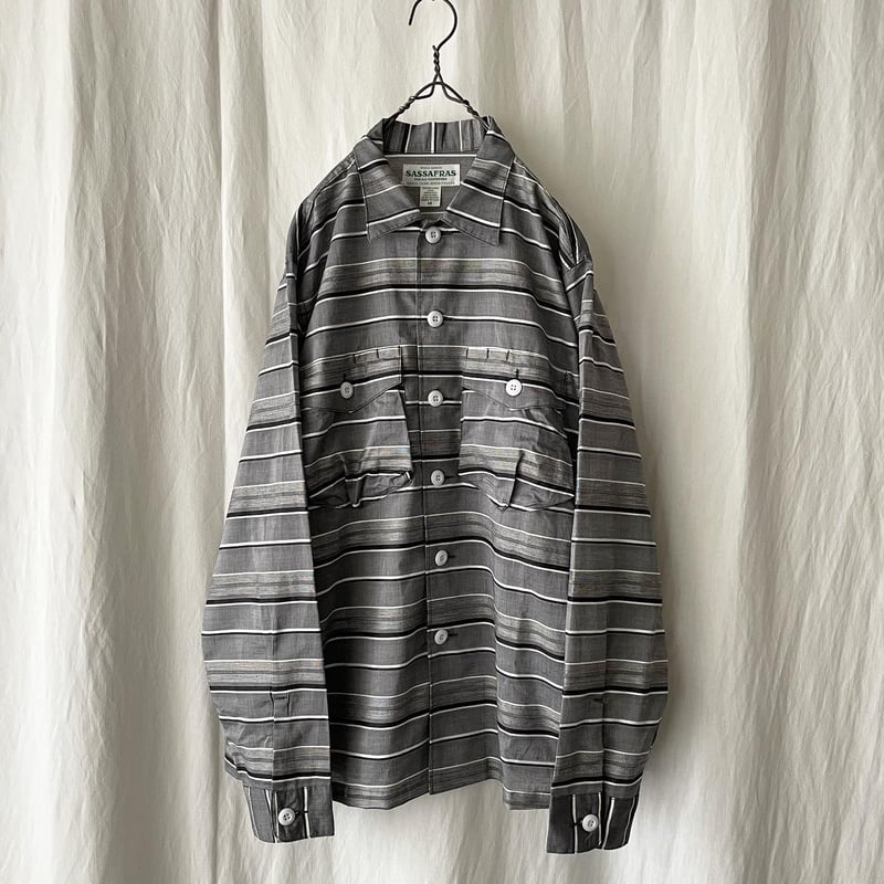 SASSAFRAS(ササフラス) GARDENER HALFガーデナーハーフ半袖 SASSAFRAS(ササフラス) GARDENER HALF 1/2 -5oz chambray- SF