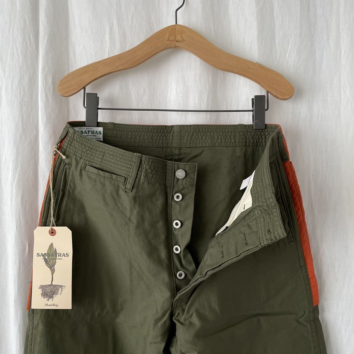 “ SASSAFRAS ” SEED BOMB PANTS size M