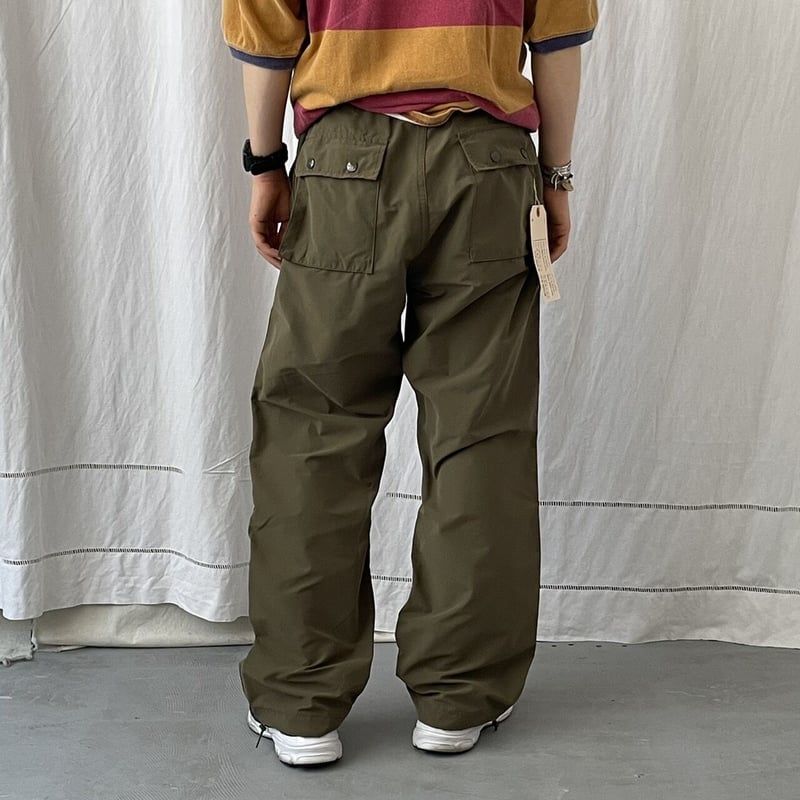 美品！SASSAFRAS カーゴパンツ M オリーブ SASSAFRAS ” G.D.U. Pants -Olive- size M | SUN