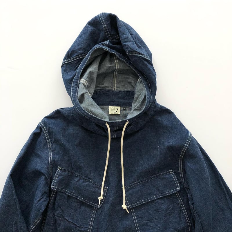 orSlow SALVAGE HOODED PARKA one wash