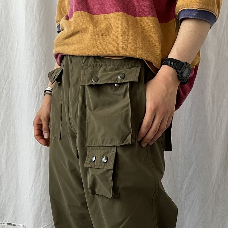 美品！SASSAFRAS カーゴパンツ M オリーブ SASSAFRAS ” G.D.U. Pants -Olive- size M | SUN