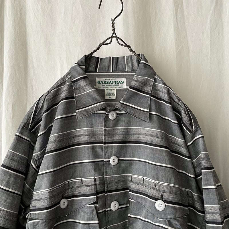 SASSAFRAS ササフラス GARDENER HALF SASSAFRAS(ササフラス) GARDENER HALF 1/2 -5oz chambray- SF