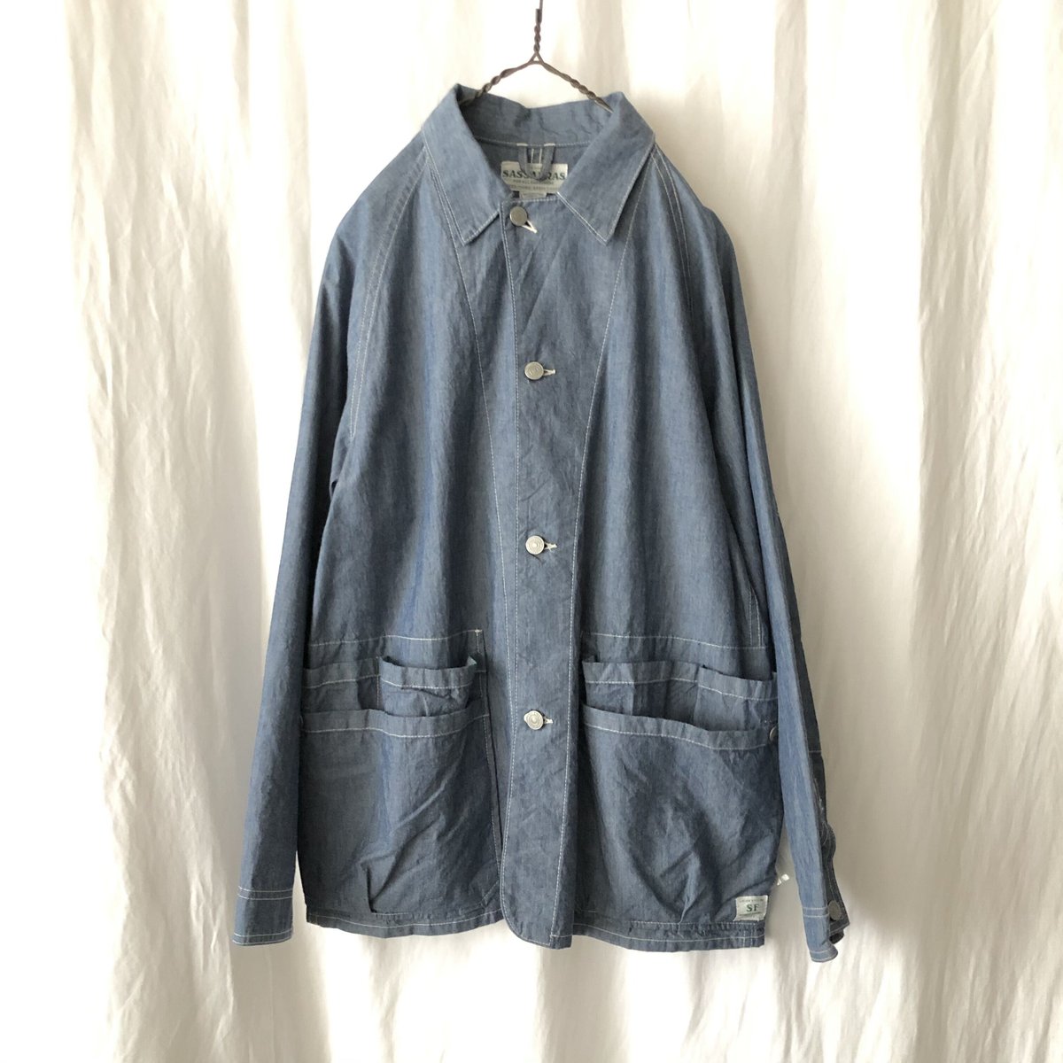 ジャケット・アウター SASSAFRAS GARDEN HOLE JACKET(BLANKET) SASSAFRAS / 