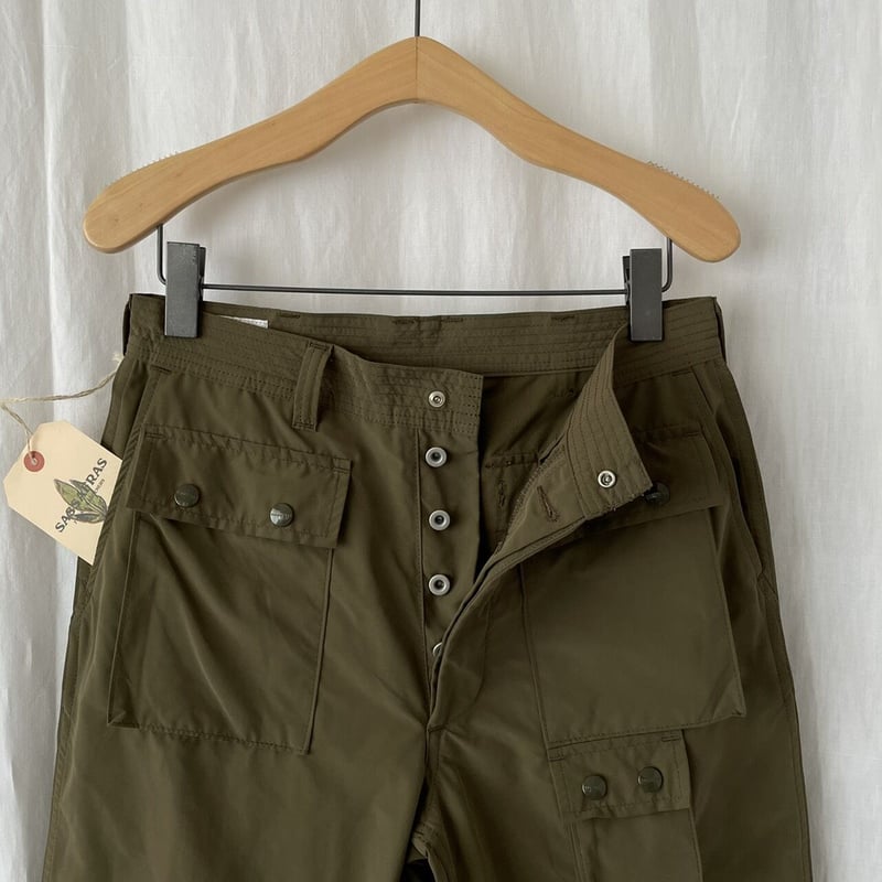 SASSAFRAS ” G.D.U. Pants -Olive- size M | SUN