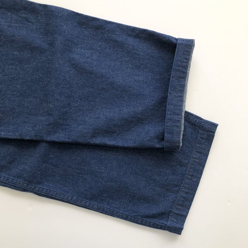 orslow ” 2-Tuck Denim Wide Trousers size 0 |