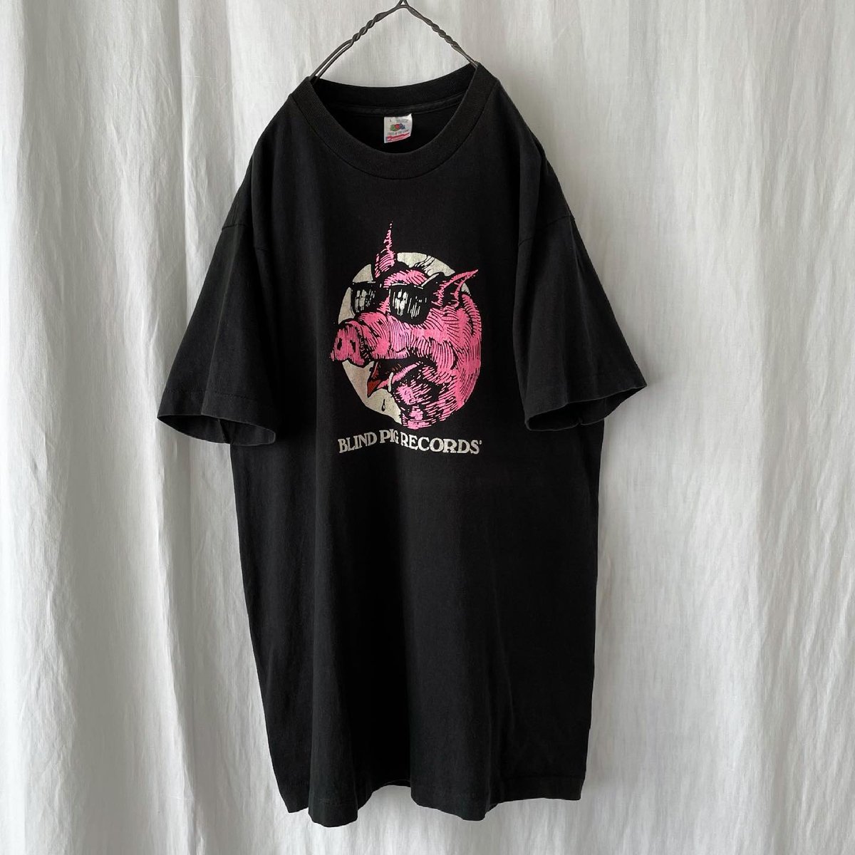 【90’sヴィンテージ】Blind Pig Records Tシャツ Vintage 90s Blind Pig Records 90s blind pig records T-Shirt