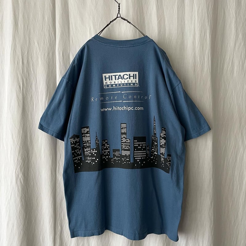 90S HITACHI MOBILIZED COMPUTING Tシャツ XL