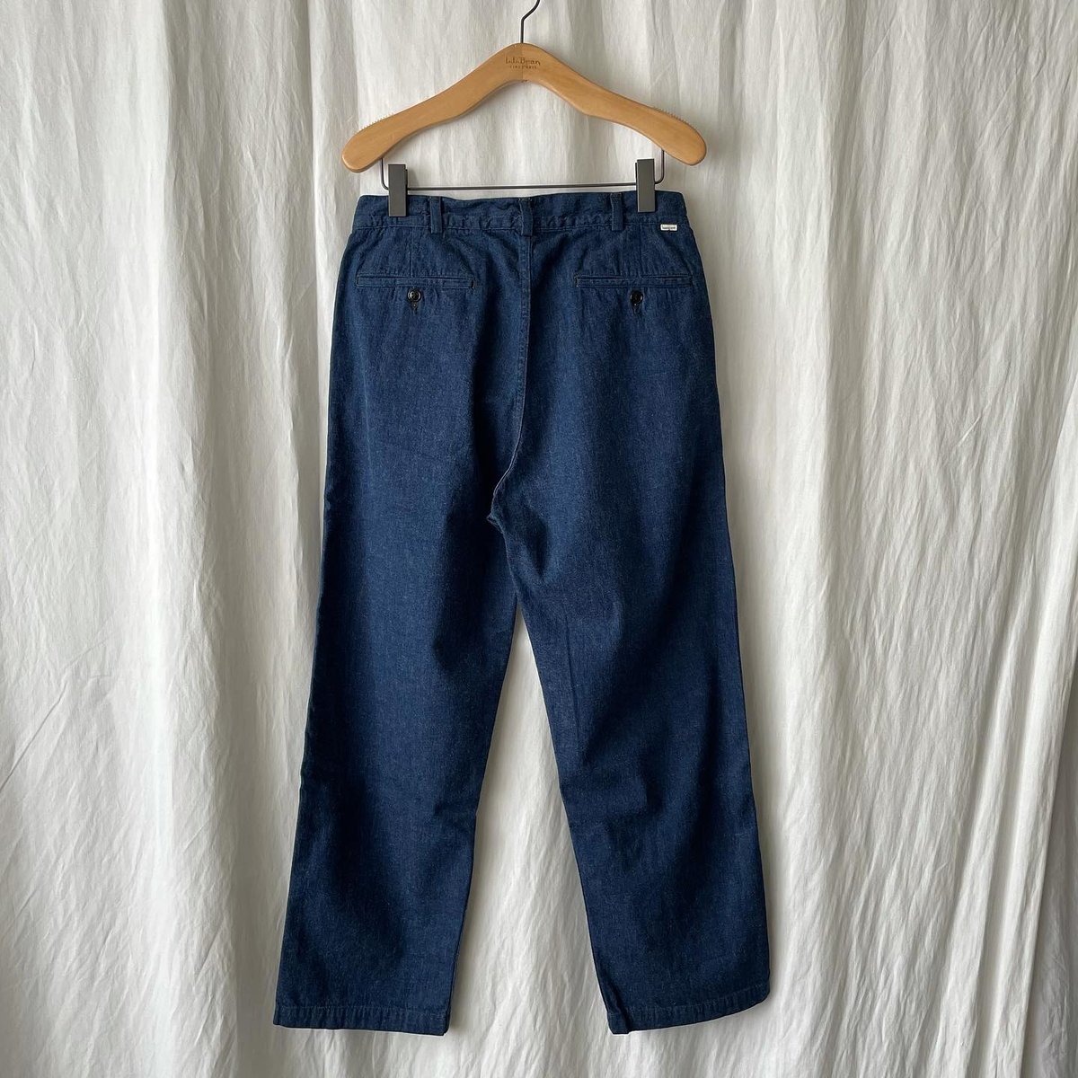 orslow ” 2-Tuck Denim Wide Trousers size 0 |