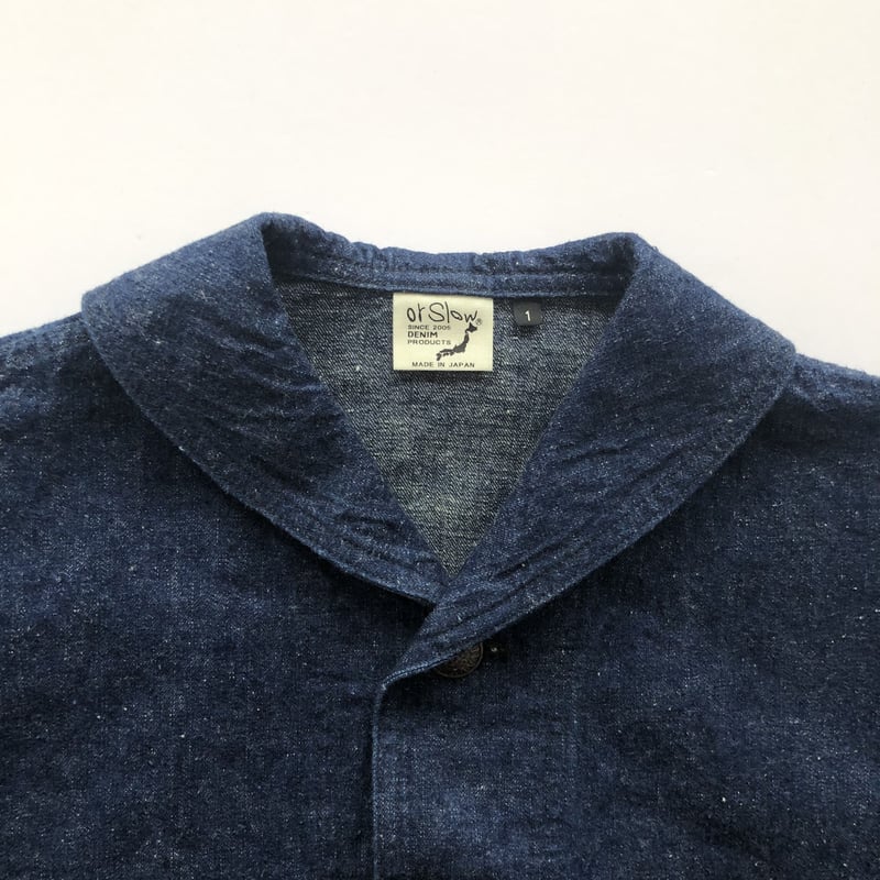 orslow ” US NAVY Shawl Collar Jacket size1 |