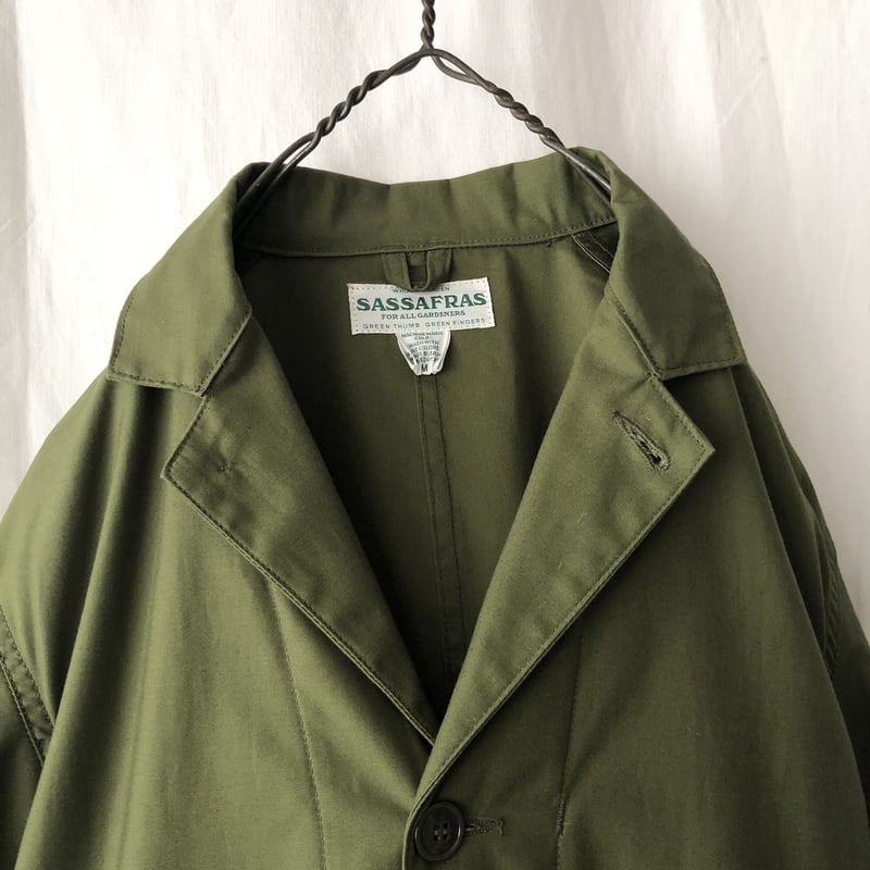 値下げ不可　ササフラス　G.D.U JACKET Mサイズ　カバーオール ササフラス・ポストオーバーオールズ・ラリースミス・セント