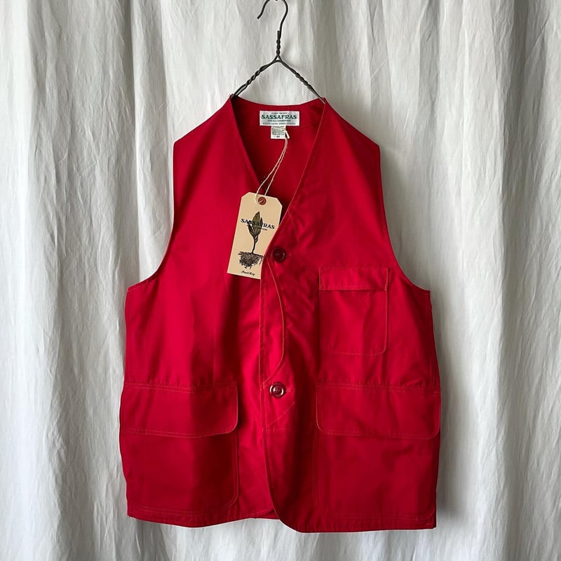 SASSAFRAS ササフラス GARDEN TOUGH VEST SASSAFRAS(ササフラス)/GARDEN TOUGH VEST : Polyester Quilting