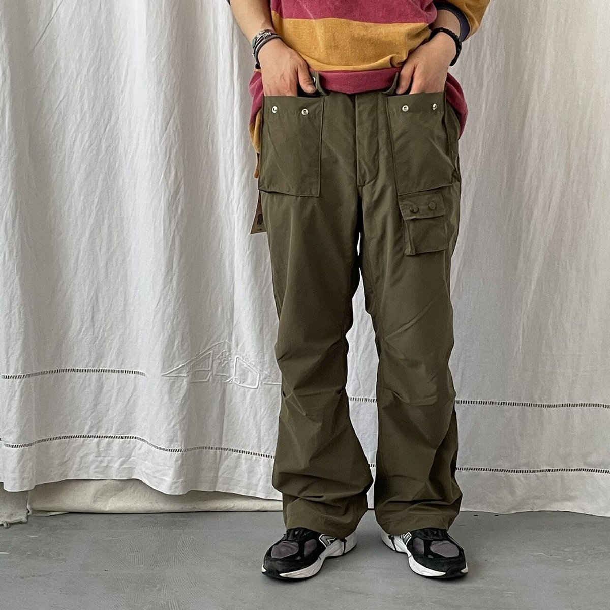 ササフラス　G.D.U pants 41カーキ　M ワークパンツ 楽天市場】【中古】未使用 SASSAFRAS ササフラス G.D.U.パンツ
