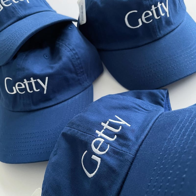 【Getty cap 】ブルーキャップ　cap PROPS-STORE【アメリカンインポートアパレル＆スニーカーの