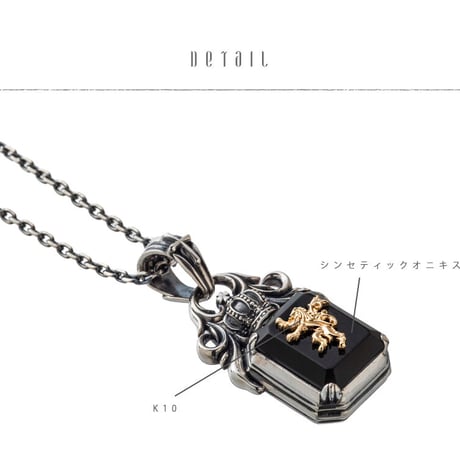10金ライオンペンダント　 ～10k gold lion pendant～ ［Artemis Kings］