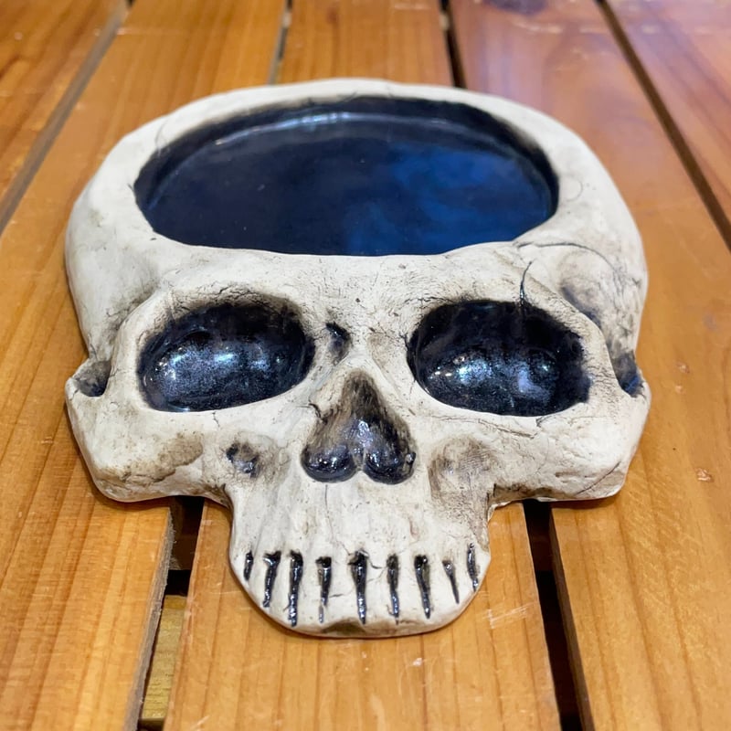 即納可能！】ドクロ皿［大友窯SKULL］ | 上州本店 蛇骨堂