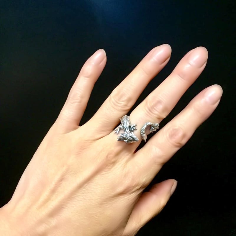 可愛い龍の指輪】リュウのリング［林檎屋］ | 上州本店 蛇骨堂