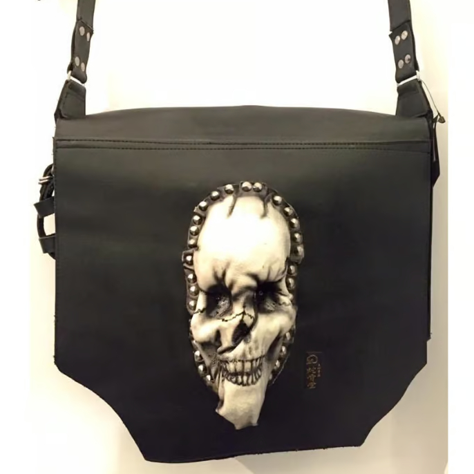 SOLD OUT!】1点限定！『蛇骨堂オリジナル』ドクロショルダーバッグ