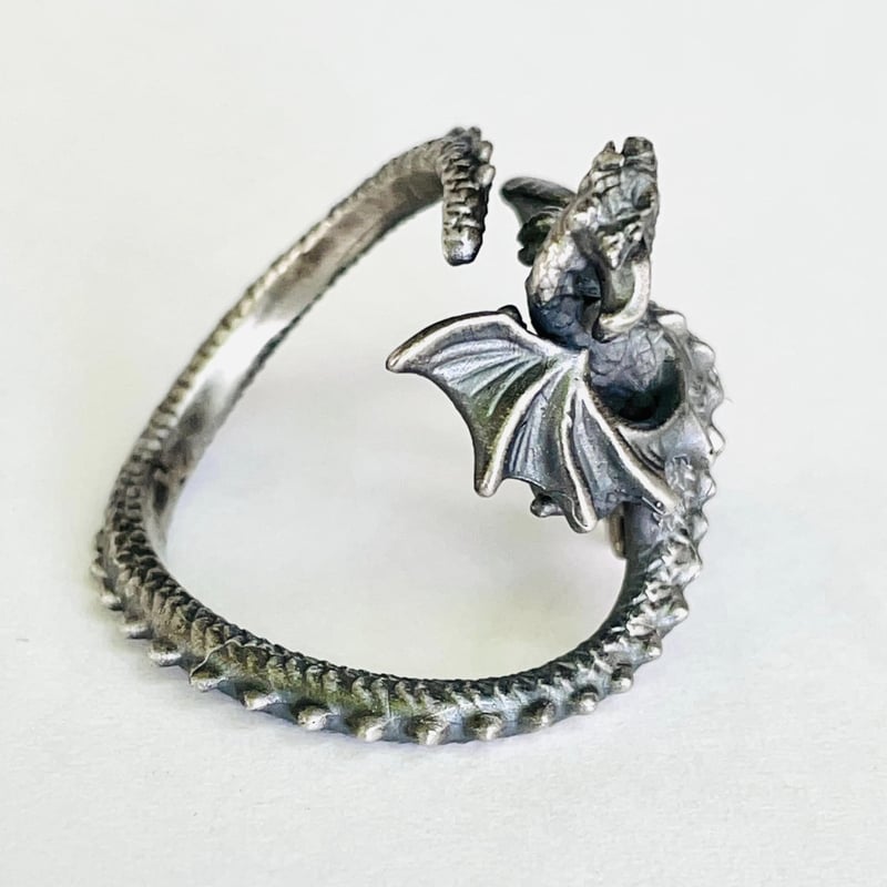 希少品❗️最終値下げ❗️ドラゴン彫刻 ヴィンテージリング fit=scale-down,w=1200