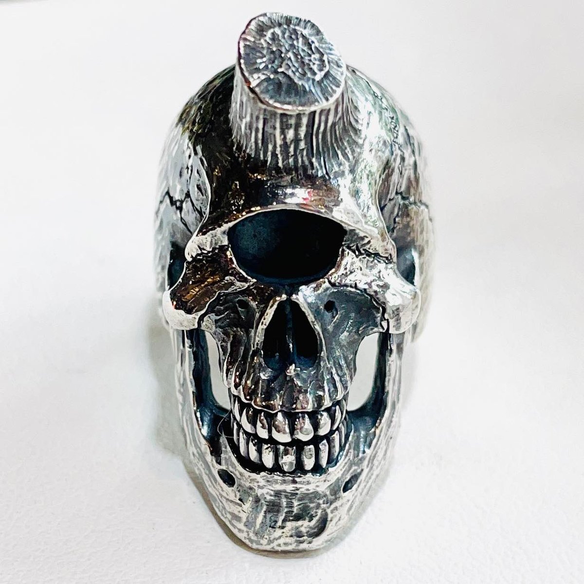 即納可能サイズ有り！】Cyclops Skull Ring ［SKURANGER］ | 上州