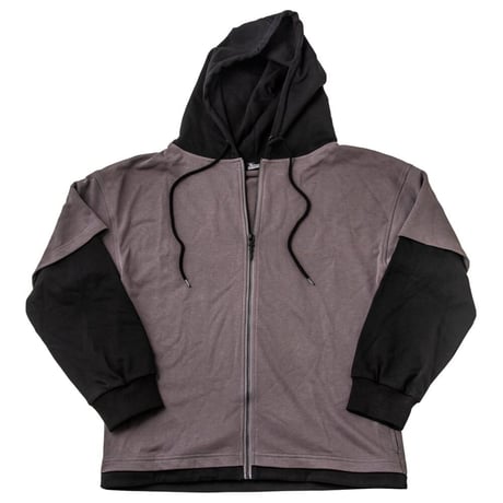 【即納可能！】レイヤードジップアップパーカー　~Layered zip up hoodie~　［Artemis Classic］