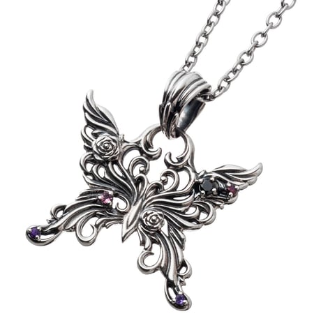 【蝶のペンダント】アゲハペンダント　～Swallowtail pendant～　［Artemis Kings］