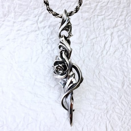 【蛇骨堂限定品！薔薇のペンダント】AT-JA-002 （ペンダントトップ）[GLAM SCALE]