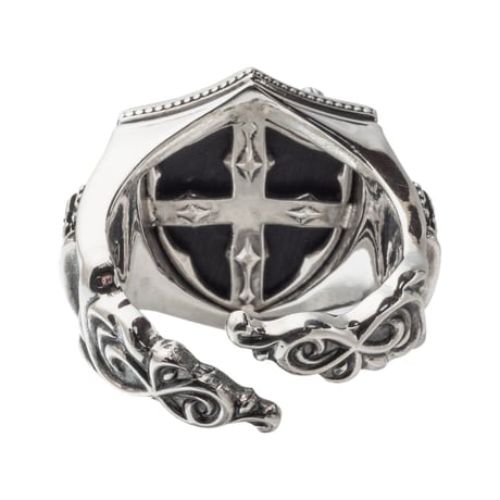 【即納可能！】ライオンシールドリング　～Lion shield ring～　[ArtemisKings]