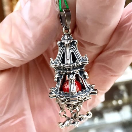 【即納可能！】魔力増幅器~ランタン型~（ペンダントトップ）［林檎屋］
