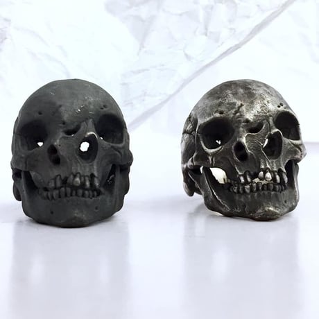 Malformation Skull リング　燻し［kinsfolk］
