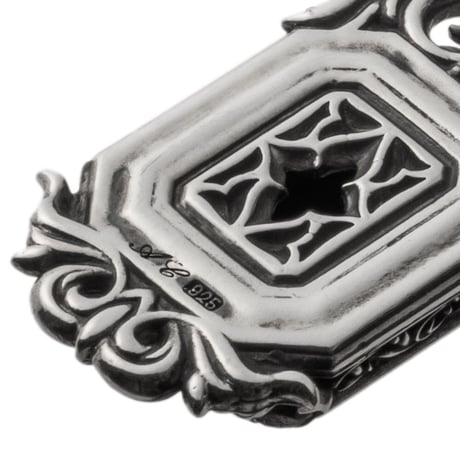 スクエアブルータイガーアイペンダント ~Square blue tiger eye pendant~　[ArtemisClassic]