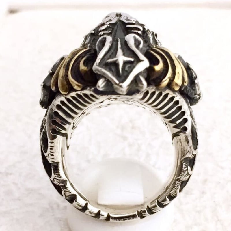 即納可能サイズ有り！ライオンの指輪】regina leo真鍮Ver［anima exists 