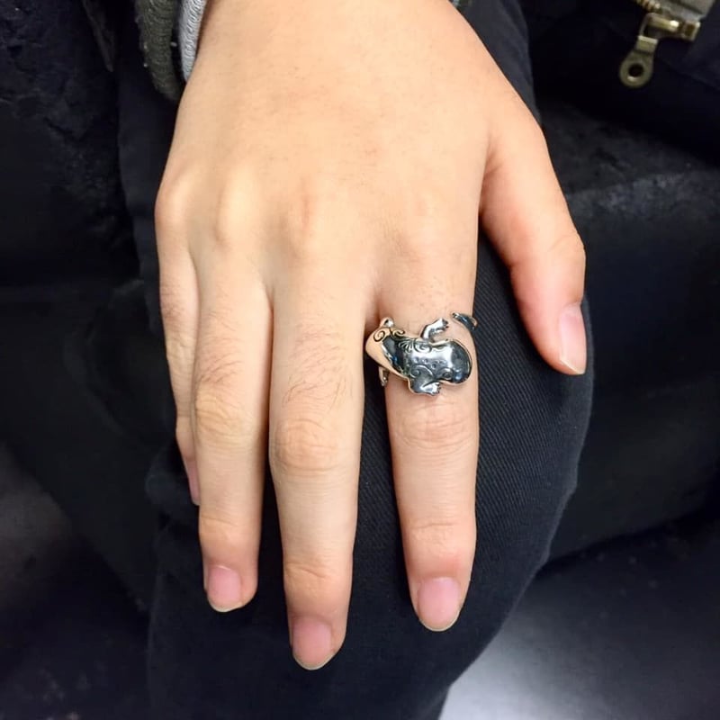 オオサンショウウオ（リング）［林檎屋］ | 上州本店 蛇骨堂